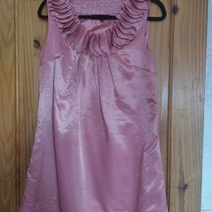 Tsega dusky pink mini dress/top (free postage)