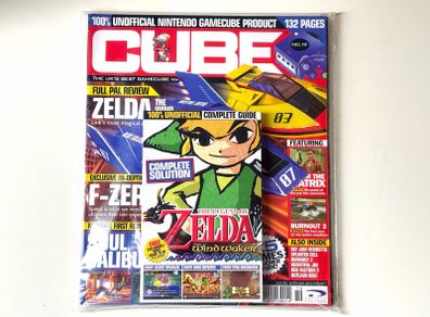 Cube No.19 - Nintendo GameCube Magazine - with Legend of Zelda Guide