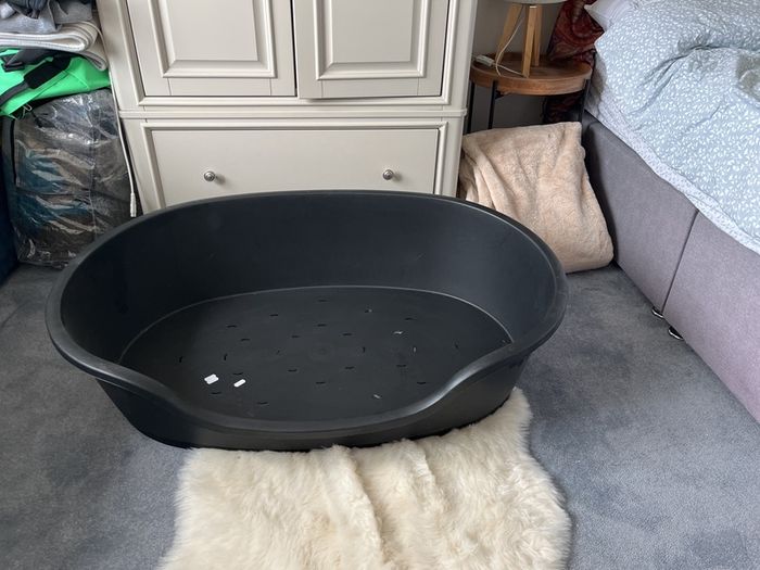 Large Dog Bed Base Black