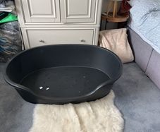 Large Dog Bed Base Black