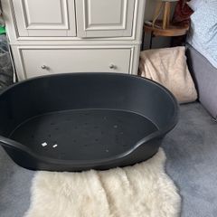 Large Dog Bed Base Black