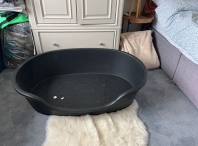 Large Dog Bed Base Black