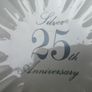 Vintage 1960s Carrigaline Pottery 25th wedding anniversary dish Image 4