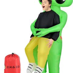Inflatable Dinosaur Costume, Trex Costume Adult, Dinasour Inflatable Suits, Dinosaur Outfit, Cosplay Outfit Adult Halloween Dress UP (FREE SHIPPING)