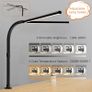 LED Desk Lamp for Study,24W Double Head Desk Lamps Office,Eye Protection Desk Light with Clamp,25 Lighting Modes,Monitor Light Bar for Study/Working/Computer/Reading/Workbench/Painting Image 5