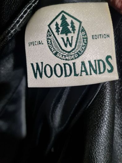 Woodlands genuine Leather coat