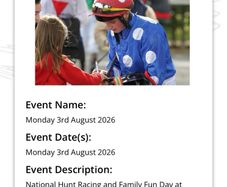 National Hunt Racing and Family Fun Day at Cork Racecourse
