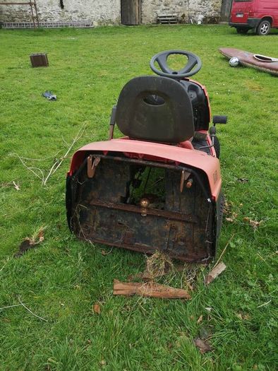 ride on lawn mower