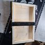 Hand crafted wooden storage box Image 3