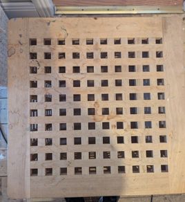 wooden storage box