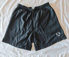 Nike Vintage Shorts Mens M 31/33 - Black White Mesh - Dri-FIT Gym Football Shorts - Y2K