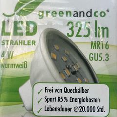 MR16 LED Bulbs Warm White 4w - Pack of 10
