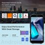 IP68 Waterproof Android 11 Rugged Smartphone 5.5'' HD+ Display 4GB+32GB Helio A22 NFC 4000mAh Mobile Phone Image 3