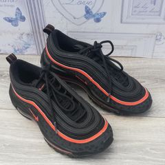 Nike air max 97 boys athletic trainers black size uk 4.. EUR 36.5