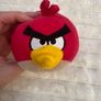 Angry Birds Red Bird Soft Toy Approx. 10 cm. Mini Used Please see photos Image 2