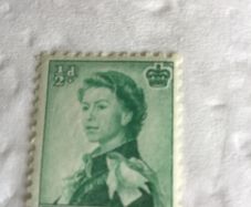 Queen Elizabeth II stamp - Fiji