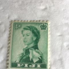 Queen Elizabeth II stamp - Fiji