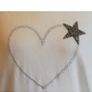 Carla Giannini Angora Wool Jumper White Heart Star One Size NWT  CAN POST Image 4