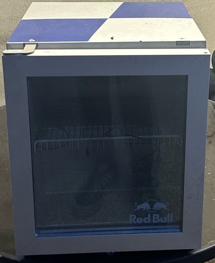 redbull mini fridge