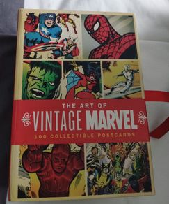 The Art of vintage Marvel 100 Collectible Postcards