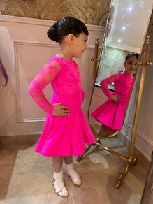 Ballroom/latin baby dress 4-6 years
