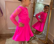 Ballroom/latin baby dress 4-6 years