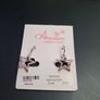 NEW 3 pairs of earrings by Absolute Jewellery Design Silver color Emerald Star Sparklings stones RRP95Eur Image 4