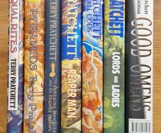 Terry Pratchett hardbacks
