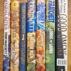 Terry Pratchett hardbacks