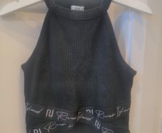 RIVER ISLAND girls belly top
