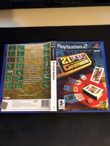 21 Card Games Ps2