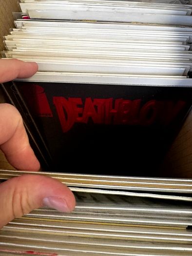 Image Long Comic Box w 275 comics for Sale