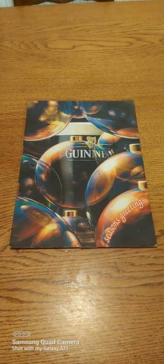 Guinness old vintage show card ,with old advertising,,good condition see pictures for condition,buyer collects or pays postage thank you,,take as is,  hard to come by,collectors item,only going up in value,