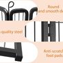 NEW SALE | Dog Pen, 8 Panel Puppy Pen with Door, High 60cm Indoor/Outdoor Dog Playpen Image 4