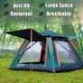 5-6 Persons Automatic Tent Outdoor Camping Tent Double Layer Waterproof Easy Instant Setup Protable Backpacking For Sun Shelter Image 2