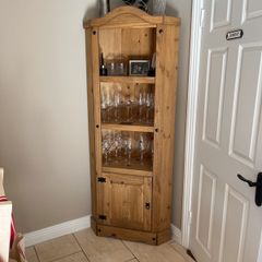 corner unit wood