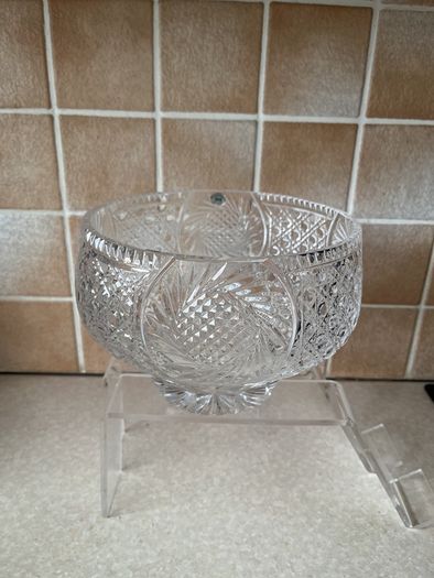 Tyrone Crystal Full Lead Handmade in Ireland Large Bowl