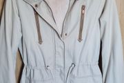Cream Winter Coat Fur Lined SIZE 6