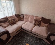 L shape couch