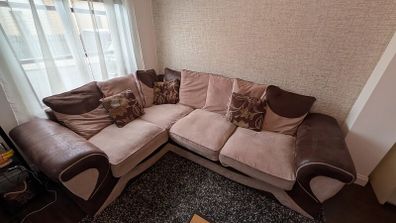 L shape couch