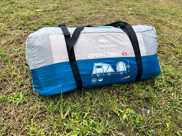 4-person camping tent, Arpenaz 4.1 - QUECHUA + Extras