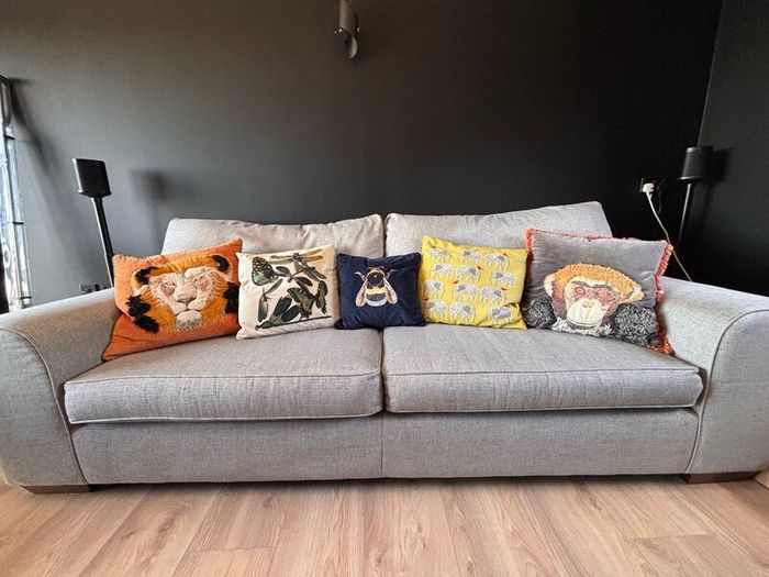 Large Grey Sofa
