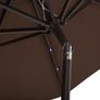 Garden Parasol with 24 LED Solar Light Image 9