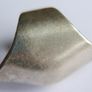 Vintage Sterling Silver 925 hallmarked Domed Ring,  Abstract Mid-Century Style, Size N1/2 - 13,3g Image 9