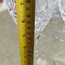15 Galway Irish Crystal  Renmore Goblet Wine Glasses 2 Set of 6 each set is 35.00 euro plus set of 3 glass is 20.00 euro they 20 cm. tall and 8 cm. wide on the top. Image 6