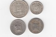 Venezuela, 4 X Coins,  (no: 402)
