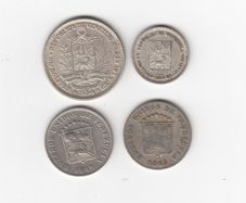 Venezuela, 4 X Coins,  (no: 402)