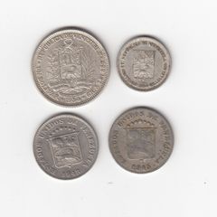 Venezuela, 4 X Coins,  (no: 402)
