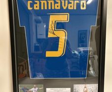 Signed Cannavaro Jersey