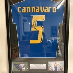 Signed Cannavaro Jersey